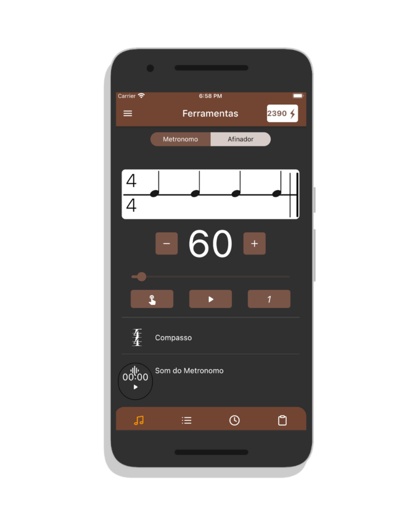 aplicativo com metrônomo